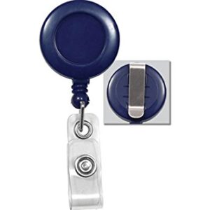 Colorful Badge Reels with Clip and Retractable Cord for ids and More