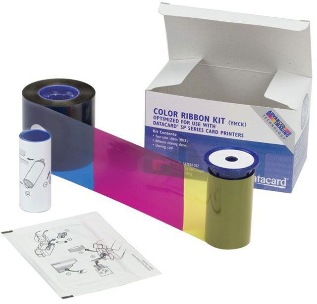 Datacard Full Colour Ribbon YMCKT 250 Prints (534100-001-R003) Avon  Security Products